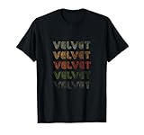 Love Heart Velvet Tee Grunge/Vintage Style Black Velvet T-Shirt