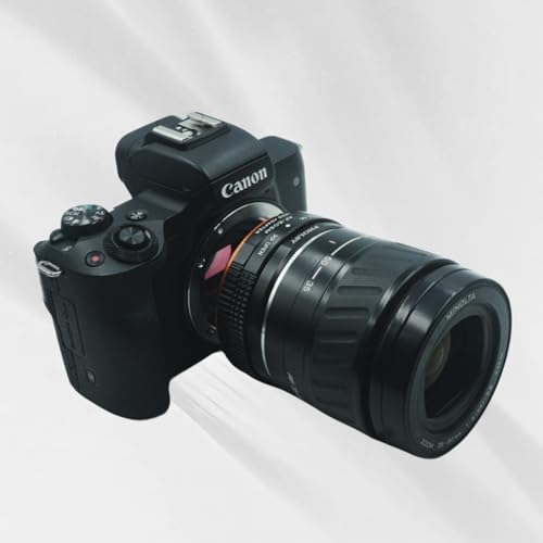 PHOLSY Lens Mount Adapter Sony A to EF-M with Aperture Control Ring Compatible with Sony A Minolta AF Lens to Canon EF-M (EOS M) Camera EOS M - Image 4