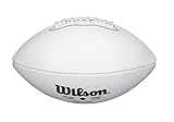 Wilson TDS Autograph Football - Official, White, 1