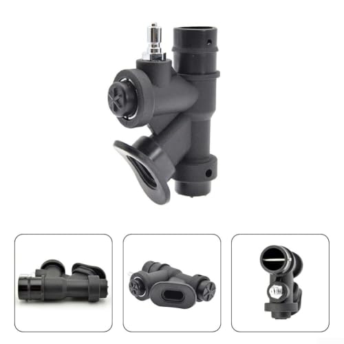 Accesorios de buceo de latón de nailon con válvula K de inflador y montaje de manguera de 1 pulgada 6