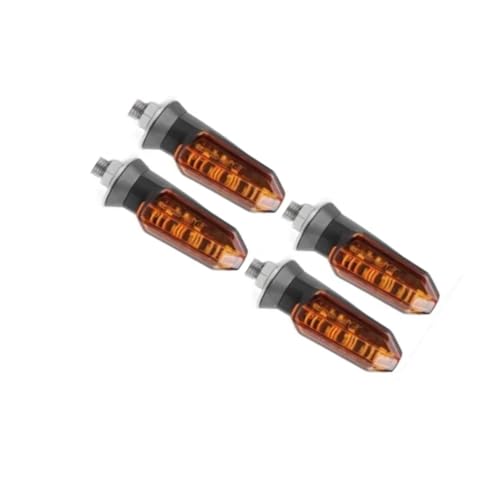 Clignotants moto ambre finition premium 8mm avant arrière pour HP4 et C650GT
