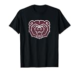Missouri State University MSU Bears Distressed Primary T-Shirt
