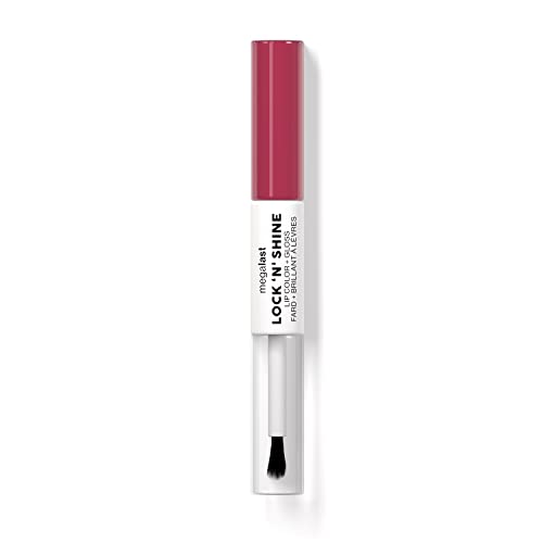 Wet n Wild Megalast Lock n' Shine, Dual-Ended Lip Color and Clear Gloss, Vitamin E and Jojoba Oil Enriched Formula, La Pink Shade - Image 4