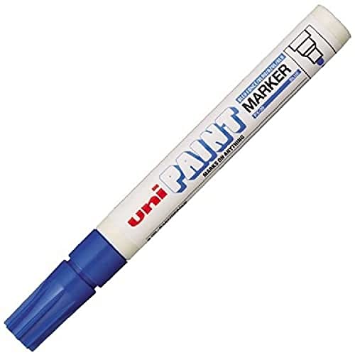 uni-ball uni Paint Marker Bullet Tip Medium Point Px20 Line Width 2.2-2.8mm Blue Ref 9001923 [Pack 12]