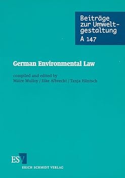 Paperback German Environmental Law. Englische Ausgabe. [German] Book