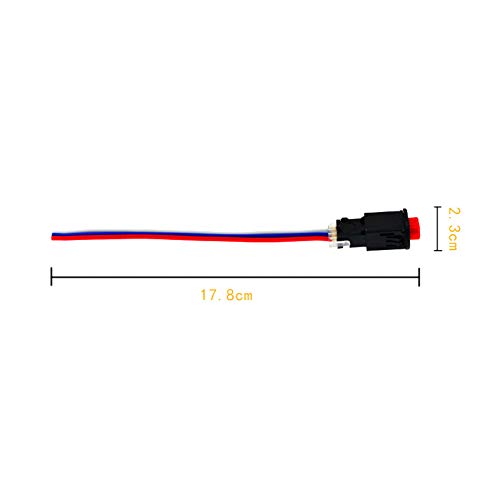 Image of CentIoT - Universal Turn Light Dual Flash Push Button Switch 1 Way - Control Button Handle Bar, 24 Volts