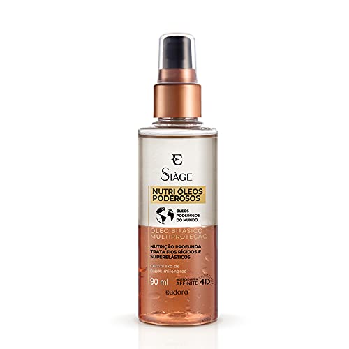 Eudora Óleo Bifásico Capilar Siàge Nutri Óleos Poderosos 90ml 1 31v8V1hPEhS