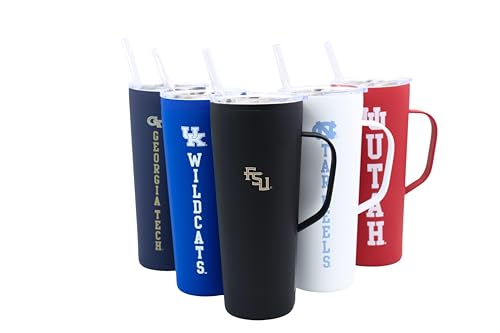 Vaso térmico negro para coche y oficina con asa resistente FSU 3