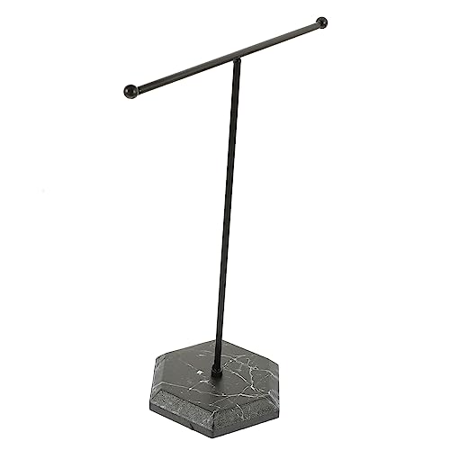 TENDYCOCO Présentoir À Bijoux En Fil Métallique Présentoir À Colliers Organisateur Pour Comptoir De Magasin Centre Commercial