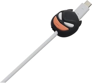 G-Power CB-184 Silicone Cable Bite Protector Designed With Cute Super Hero Shaped For Charger Cable Protection - Multi Color