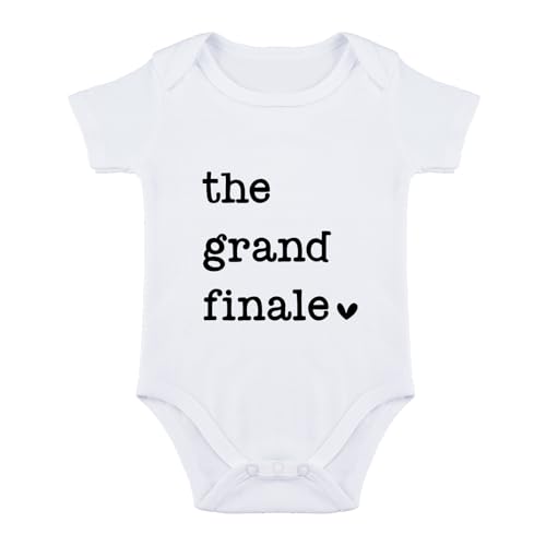 The Grand Finale Baby Bodysuit Last Baby Bodysuit Baby Announcement Bodysuit Baby Coming Soon Bodysuit Infant