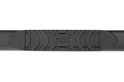 Rough Country Oval Nerf Steps for Chevy Silverado & GMC Sierra 1500/2500HD/3500HD (2007-2018) Crew Cab - OEM Style Rails with Built-in Side Steps - image 7