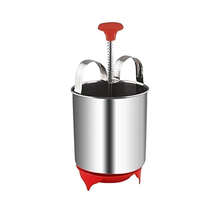 ZAKOFOL Stainless Steel Mendu Vada Maker Perfectly Shaped and Crispy Mendu Vada Maker Machine Medu Vada and Donut Maker Stainless Steel for Home made Donuts and Medu Vadas-image-10