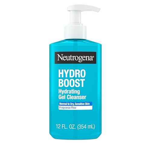 Neutrogena Hydro Boost Face Wash, Fragrance Free, Hydrating Facia...