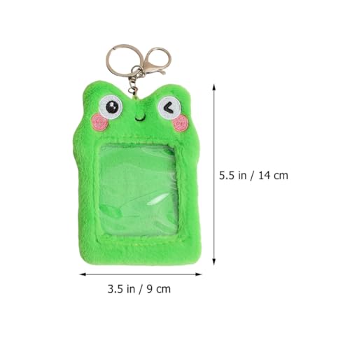 Tarjetero de peluche resistente ULTECHNOVO para proteger carnets de estudiante 2