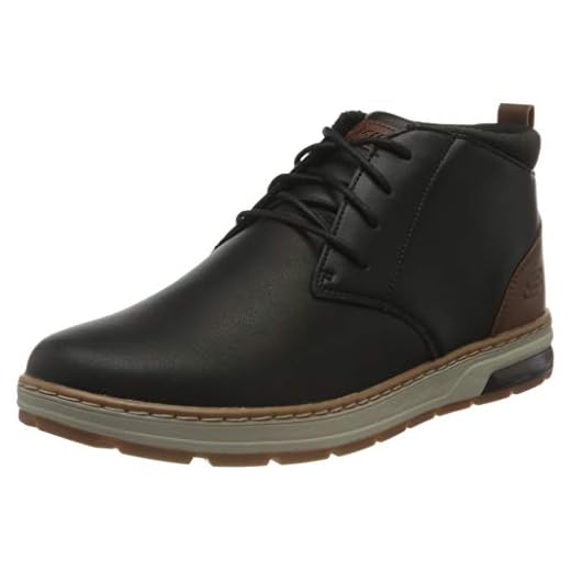Skechers Evenston, Zapatillas Hombre, Negro