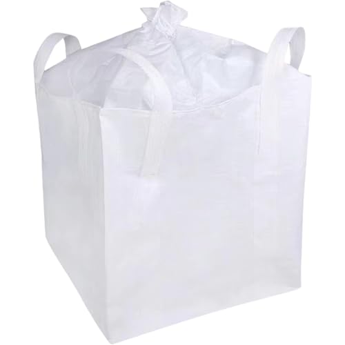 Bolsas a granel con soporte resistente de carga y base plana plegable para logística