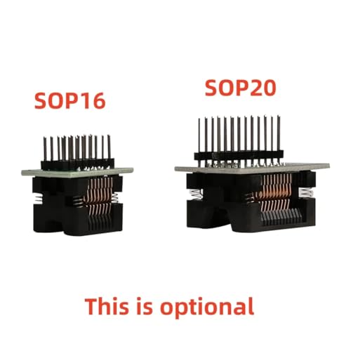 Probador de circuitos integrados digital y detector de chips con batería interna 4