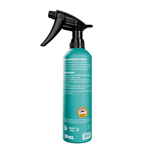 XPEL SiO2 Waterless Car Wash Spray – Quick Spray and Wipe Ceramic Wash – Clean, Shine & Protect with Slick Protective Barrier – High Gloss Finish – No Hose Needed, Rinseless & PPF Safe - Image 3