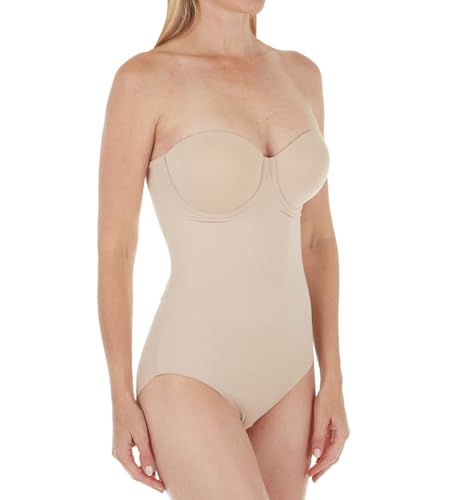 Miraclesuit TC Fine Intimates Extra Firm Control Convertible Bodysuit 38C, Nude