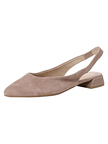 Tamaris Damen 1-1-29501-20 Ballerinas, Taupe, 42 EU