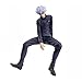 Puruuige 2PCS Anime Figures Geto Suguru Figure Model Noodle Stopper Sitting Pose Character Statue PVC Desktop Decoration, 5.5 inch