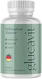 Glucavit Kapseln - Natürliche Inhaltsstoffe für Männer und Frauen - 60 Kapseln für 1 Monat