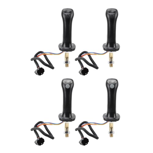 Mango de joystick con 3 botones y diseño ergonómico de aluminio 7