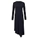 Produktbild Damen Kleider SUNNSEAN Frauen Retro Abendkleider Ärmellos Elegant Cocktailkleid Beiläufig Sexy Long Sleeve Hollow Zurück Kapuze Mittelalterkleid