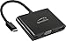 Produktbild Speedlink 3in1 USB-C to VGA/USB/USB-C Adapter - HQ - Full HD - schwarz