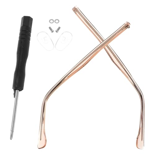 Patillas de gafas en metal duradero para mejorar monturas de sol