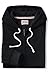 Lands' End Mens Serious Sweats Full Zip Hoodie Black Tall X-Large