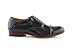Ferro Aldo Ross MFA19328 Two-Tone Patent Upper Cap-Toe Oxford Dress Shoes, in Black Patent, Size 10