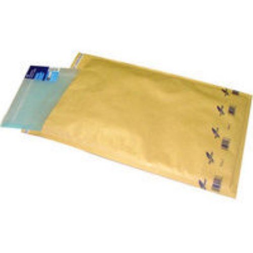 Featherpost Bubble-Lined Mailer Gold Pack of 50 J GOLD