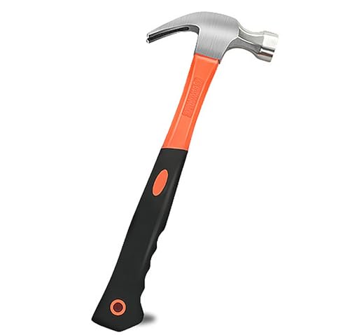 Forged Steel Claw Hammer with Leather Handle