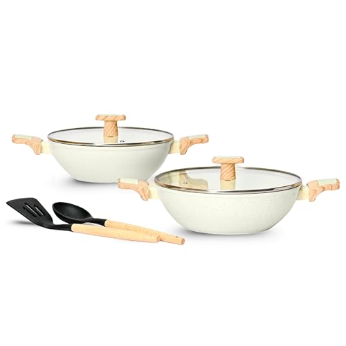 Kreme Ceracook 6 Pc Kadai Set