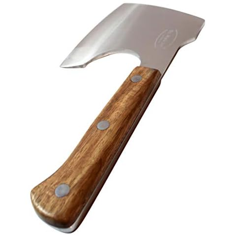 Dr. Richter Küchenbeil mit extradicker Klinge (5 mm) Küchenaxt Hackmesser axtförmig Cover