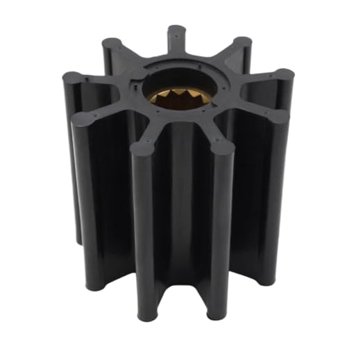 Impulsor de bomba de agua 6760-0001 compatible con modelos 6760-0003 y 6760-0008 de 12 palas 6