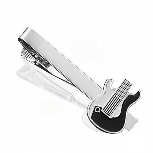 Image of Tie Clips for Men, Tie Clip, Tie Bar, Tie Bars for Men, Silver Tie Tack Pins Unique, Mens Lapel Pins for Suits Shirts, Neck Tie Clasps for Women Boys Dad Father, Jewelry Accessories Gifts for Holiday