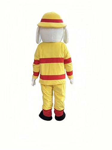 Disfraz de mascota de perro Fire Dog miniatura 3