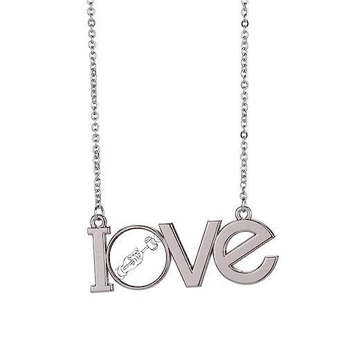 Collier avec pendentif main au motif simple Taille M pour femme