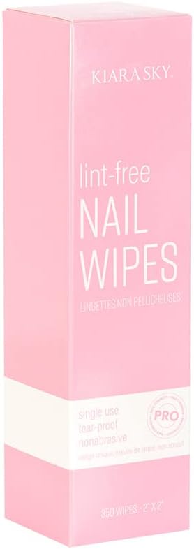 100% Lint Free Nail Wipes to Soak Off Acrylic Gel Nail Polish - Lint Free Nail Wipes Soft Gel Nail Polish Remover Pads Absorbable Eyelash Extension Glue Cleaning Wipes