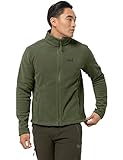Jack Wolfskin Moonrise Jacket Men Chaqueta Polar, Greenwood, XL para Hombre