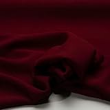 Tessuto cady al metro azalea, tessuto cady elegante e cascante idoneo per abbigliamento donna da cerimonia, vestiti e tailleur P460 BORDEAUX