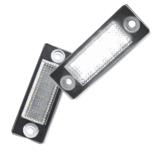 Luz de matrícula de coche Skoda Superb lámpara trasera portalámparas 3B5943021 recambio 2 Uds
