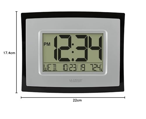 La Crosse Technology WT-8002U Digital Wall Clock