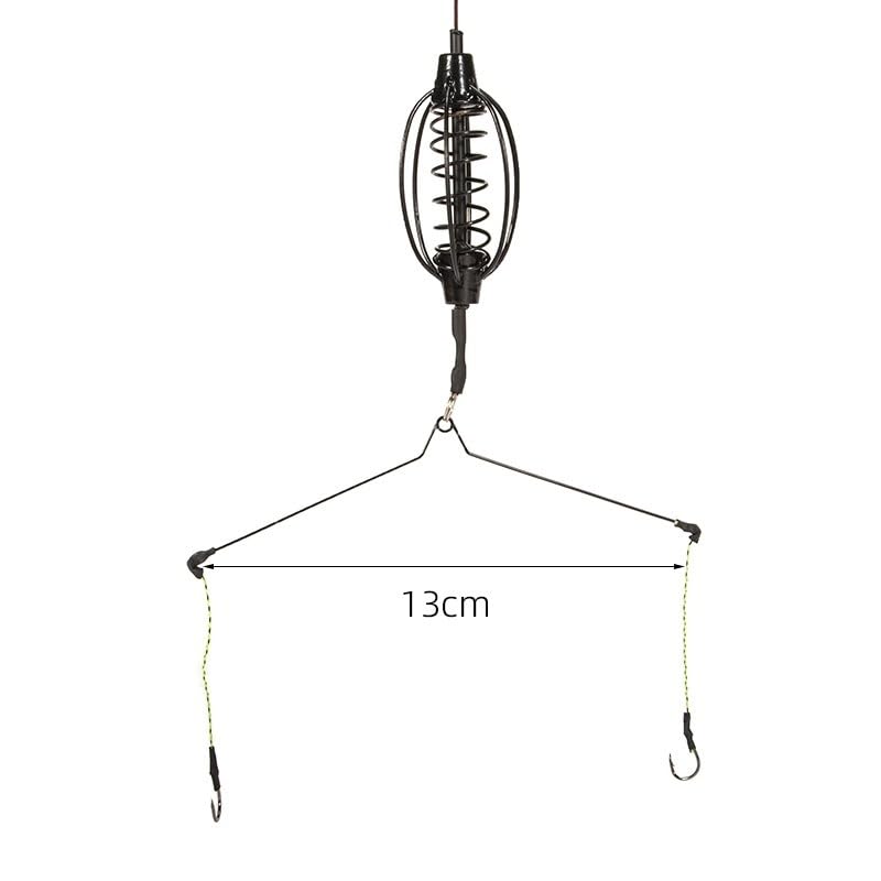 Set de 10 Alimentadores para Pesca de Carpa Método Feeder 15-40g miniatura 3