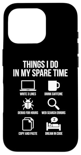 Things Do In Spare Time Coding �f�o�b�O �\�t�g�E�F�A�J���� �X�}�z�P�[�X iPhone 16 Pro �p