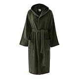 Bassetti ACCAPPATOIO CON CAPPUCCIO, MUSCHIO, 100% COTONE, taglia XL