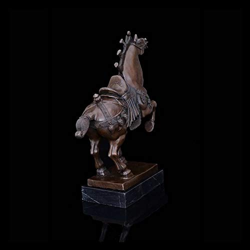 鋳銅　馬　置物 Amazon.co.jp: 純粋な銅の馬の装飾品の馬、成功への馬、黄金の光の豪華